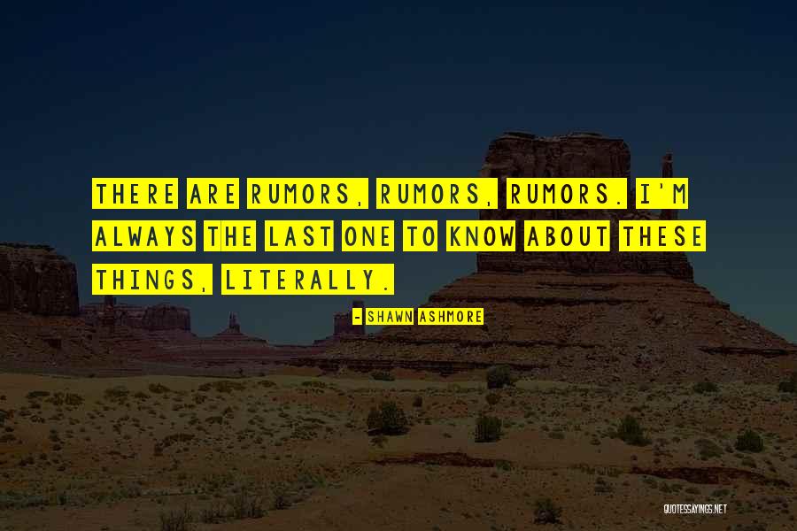 Romanetti Spritz Quotes By Shawn Ashmore