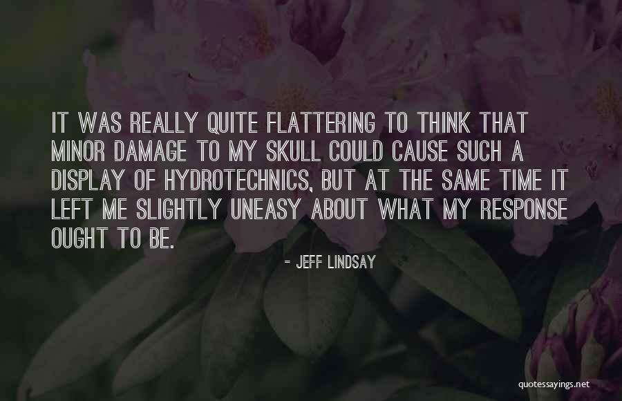 Romanin Concrete Quotes By Jeff Lindsay Romanin Concrete Quotes By Jeff Lindsay