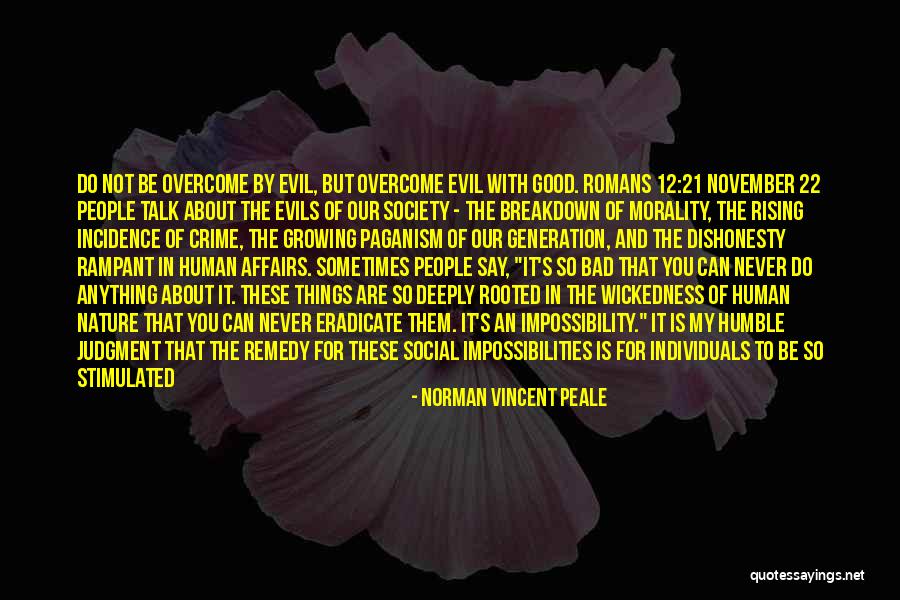 Romans 12 Quotes By Norman Vincent Peale