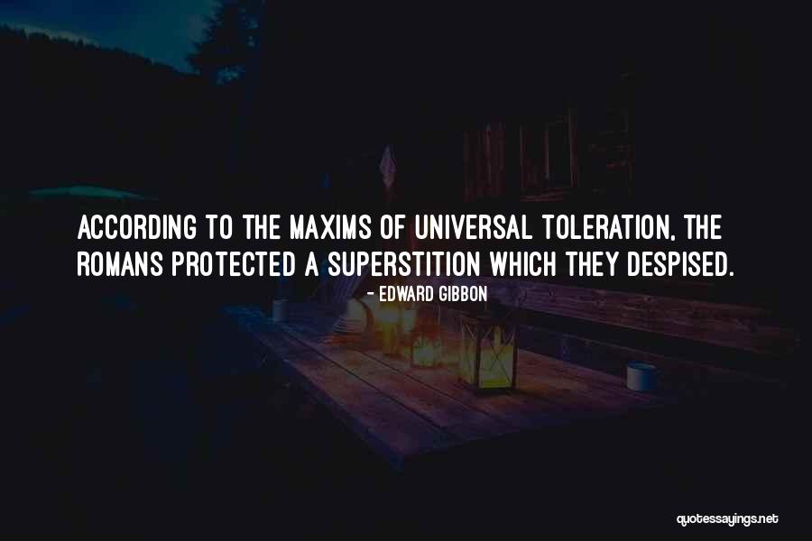 Romans 7 Quotes By Edward Gibbon