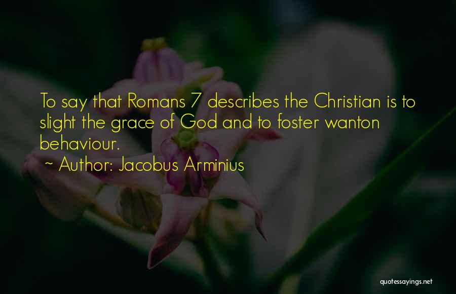 Romans 7 Quotes By Jacobus Arminius