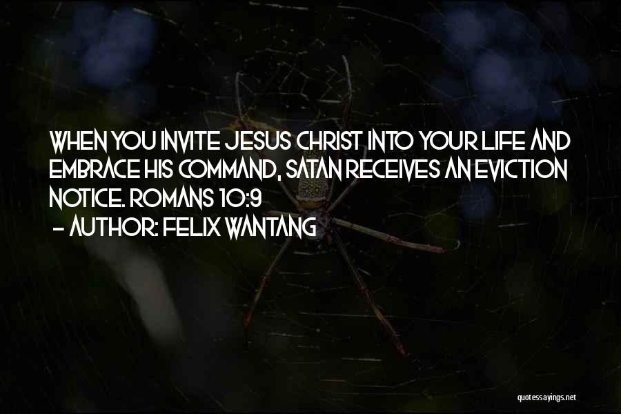 Romans Bible Quotes By Felix Wantang