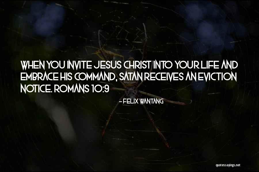 Romans Bible Quotes By Felix Wantang