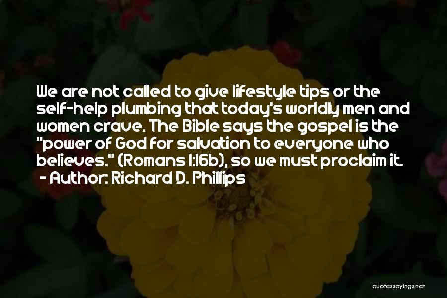 Romans Bible Quotes By Richard D. Phillips