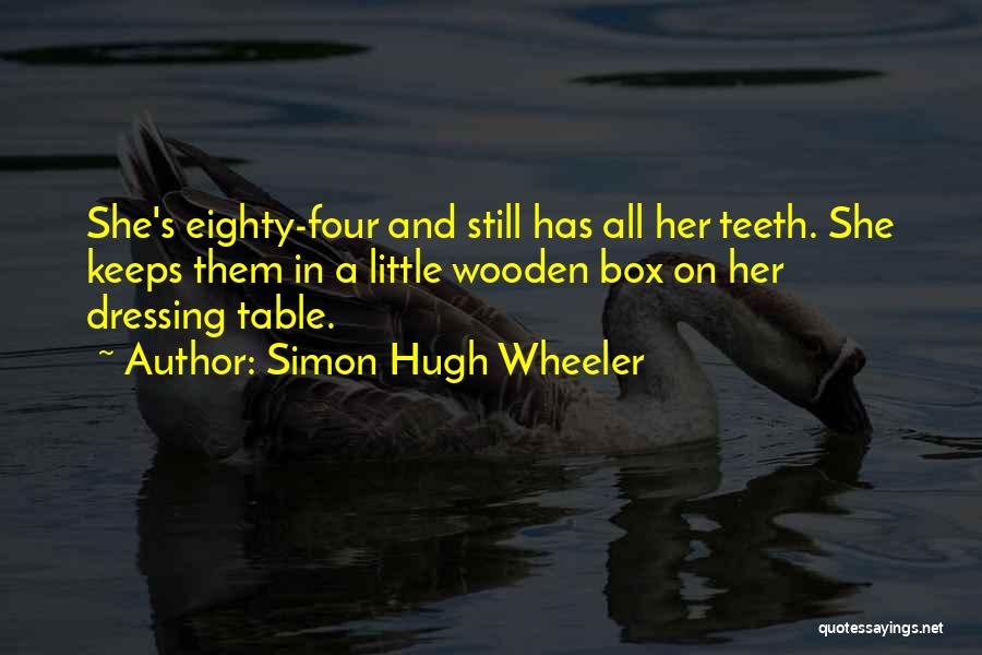 Romantic And Comedy Quotes By Simon Hugh Wheeler
