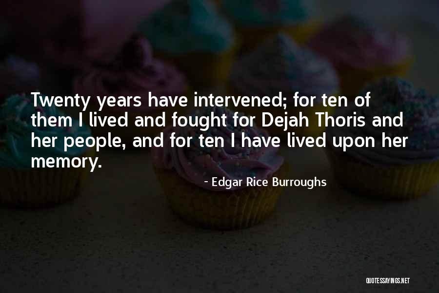 Romantic And Sad Love Quotes By Edgar Rice Burroughs