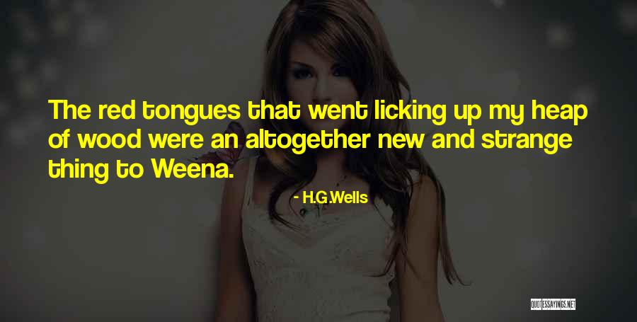Romantic Cartoon Quotes By H.G.Wells Romantic Cartoon Quotes By H.G.Wells