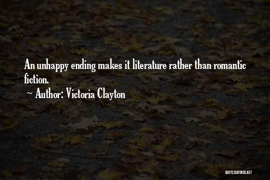Romantic Literature Quotes By Victoria Clayton
