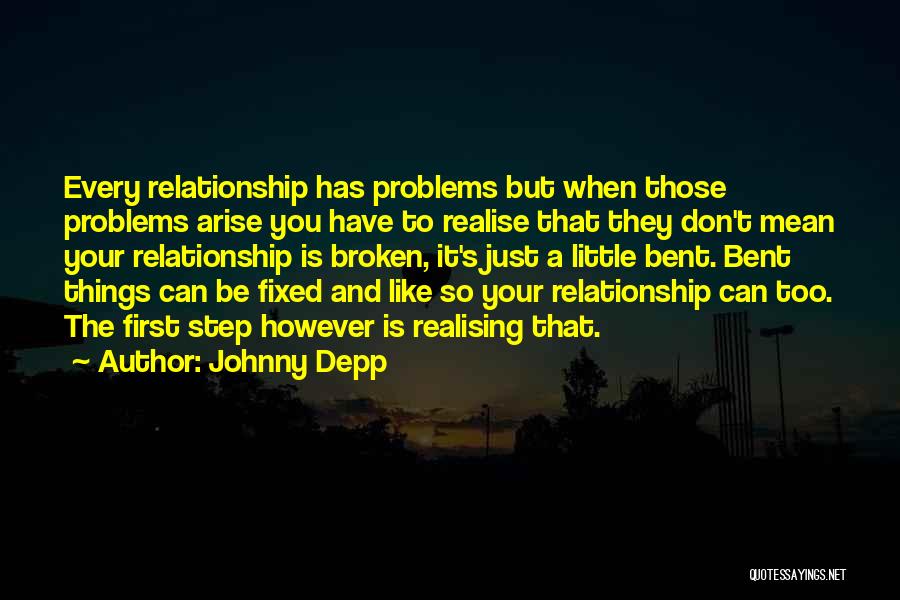 Romantic Little Quotes By Johnny Depp