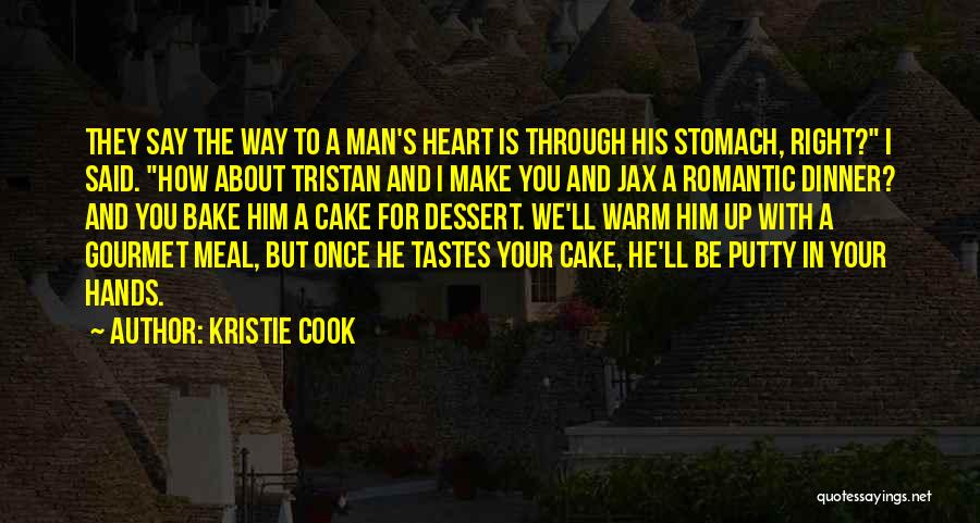 Romantic Love For Him Quotes By Kristie Cook