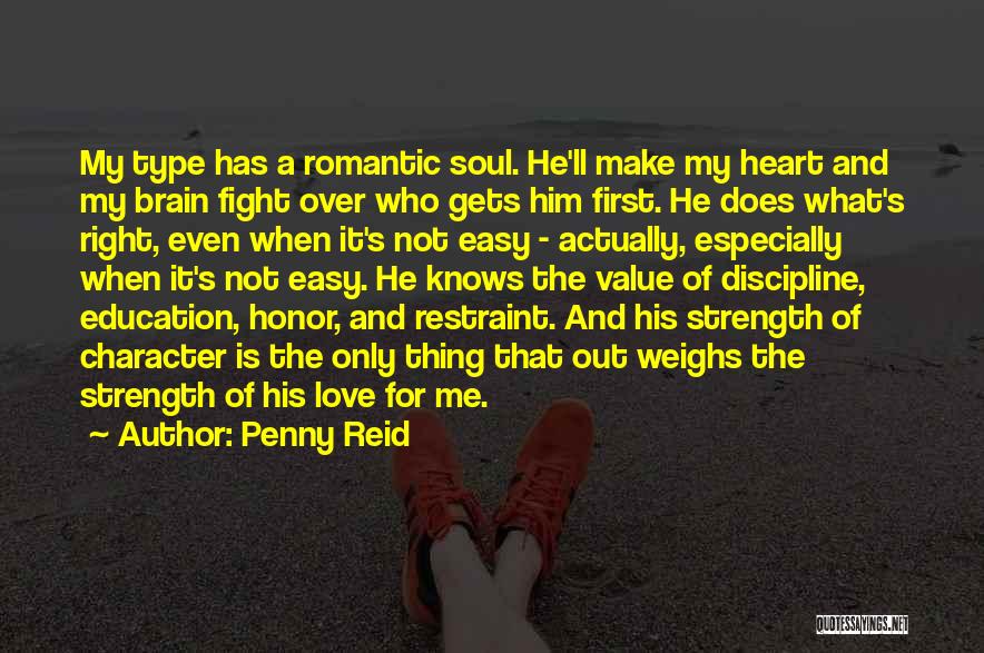 Romantic Love For Him Quotes By Penny Reid