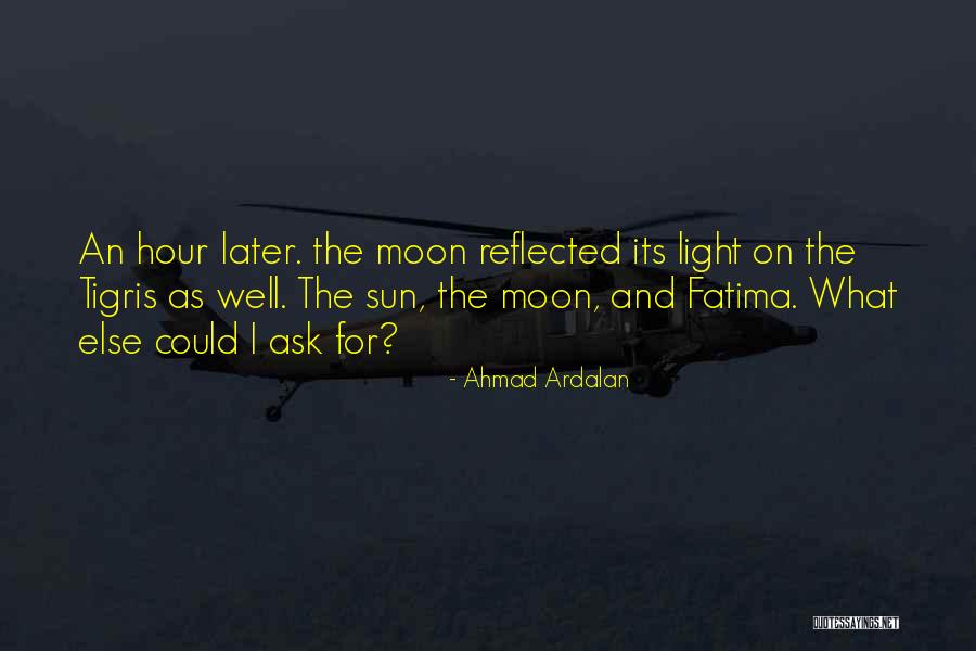 Romantic Moon Quotes By Ahmad Ardalan