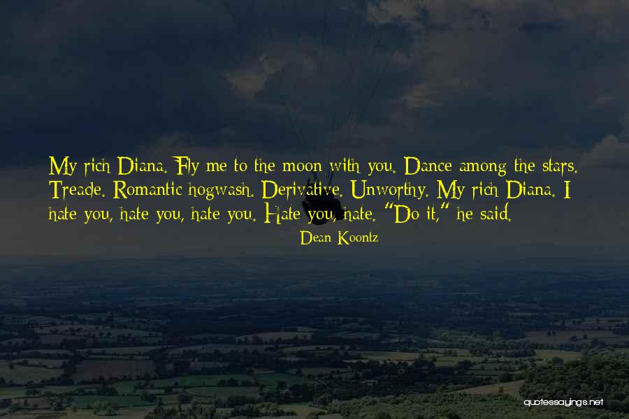 Romantic Moon Quotes By Dean Koontz