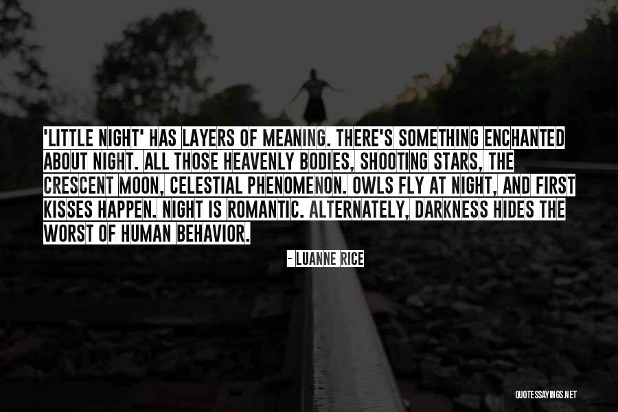 Romantic Moon Quotes By Luanne Rice Romantic Moon Quotes By Luanne Rice