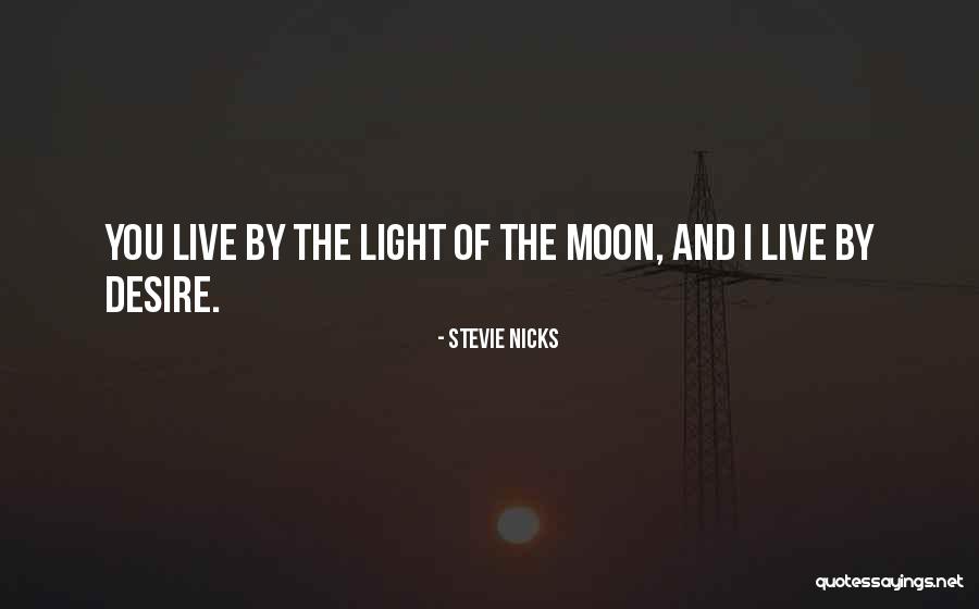Romantic Moon Quotes By Stevie Nicks Romantic Moon Quotes By Stevie Nicks