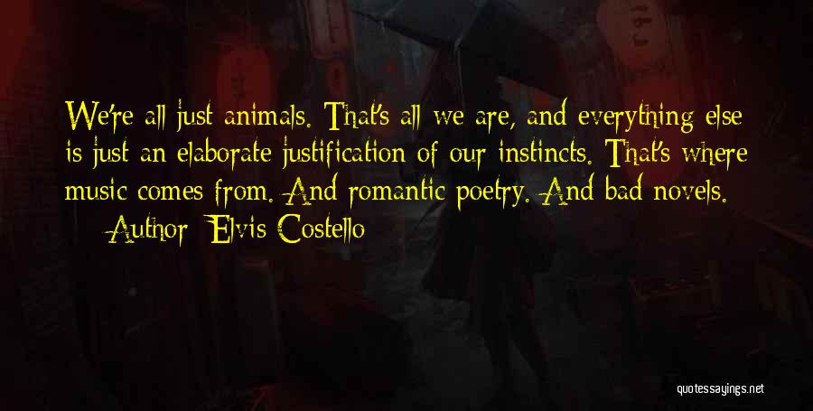 Romantic Music Quotes By Elvis Costello