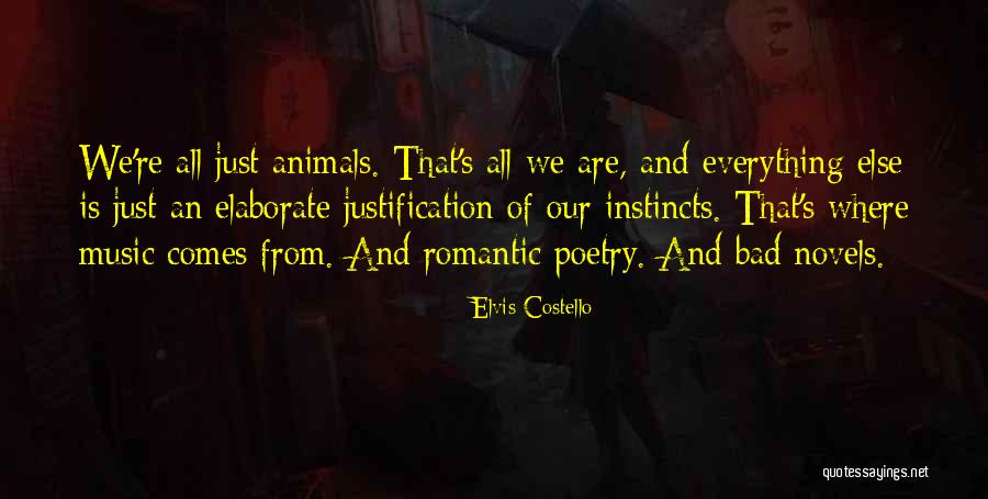 Romantic Music Quotes By Elvis Costello