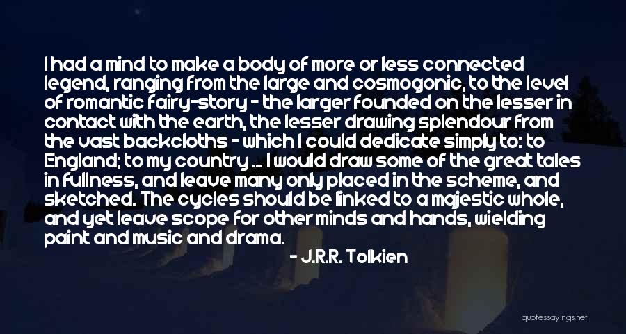 Romantic Music Quotes By J.R.R. Tolkien