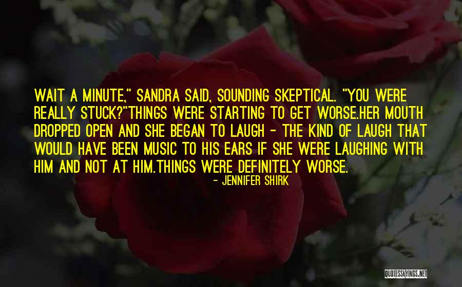 Romantic Music Quotes By Jennifer Shirk