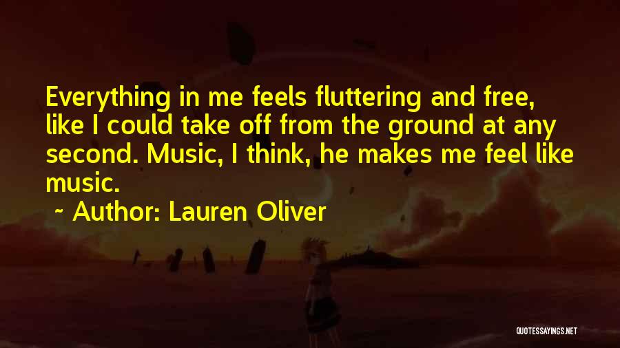 Romantic Music Quotes By Lauren Oliver