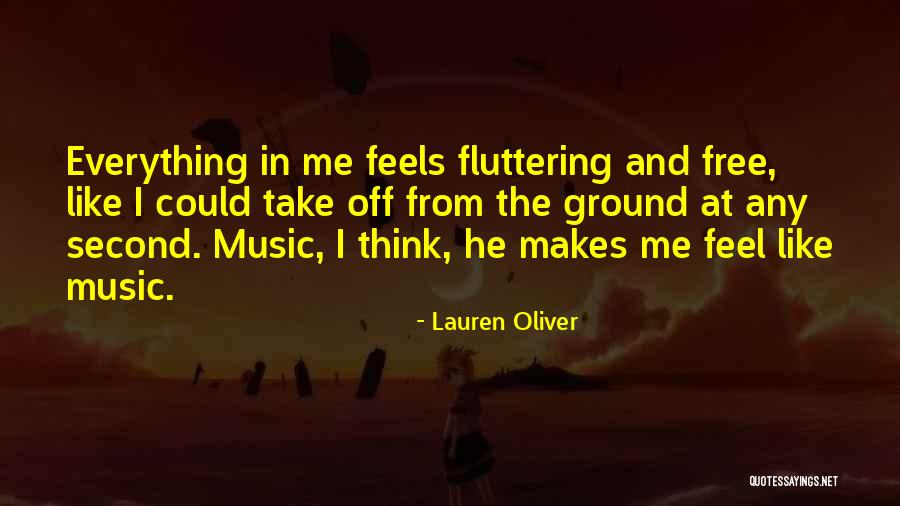 Romantic Music Quotes By Lauren Oliver