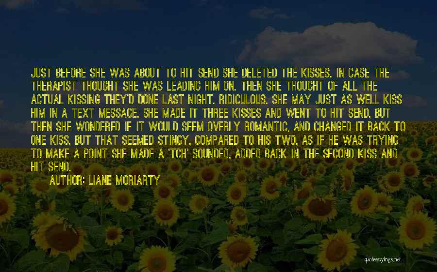 Romantic Night Love Quotes By Liane Moriarty Romantic Night Love Quotes By Liane Moriarty
