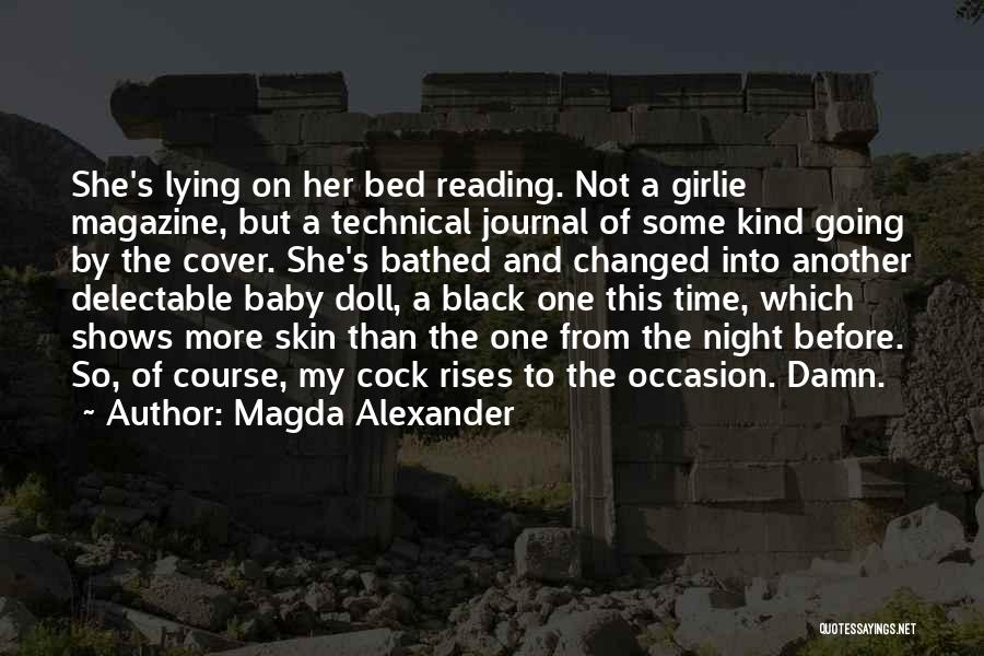 Romantic Night Quotes By Magda Alexander