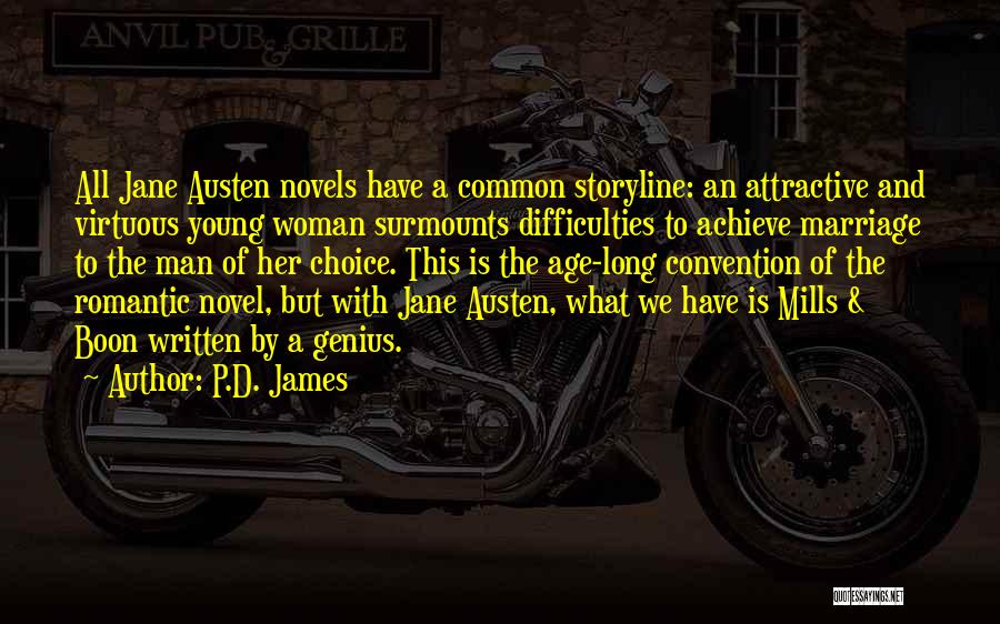 Romantic Novel Quotes By P.D. James