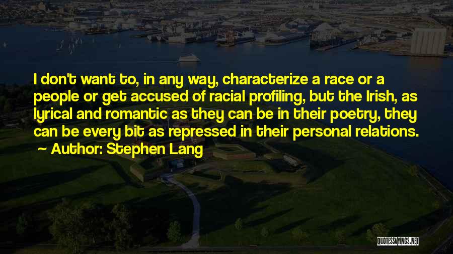 Romantic Poetry And Quotes By Stephen Lang