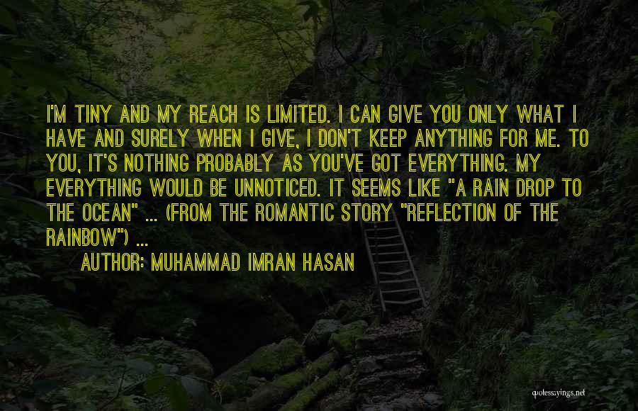 Romantic Rain Quotes By Muhammad Imran Hasan