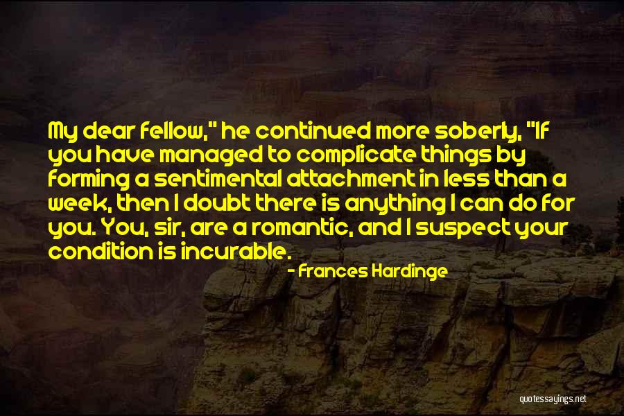 Romantic Things To Do Quotes By Frances Hardinge