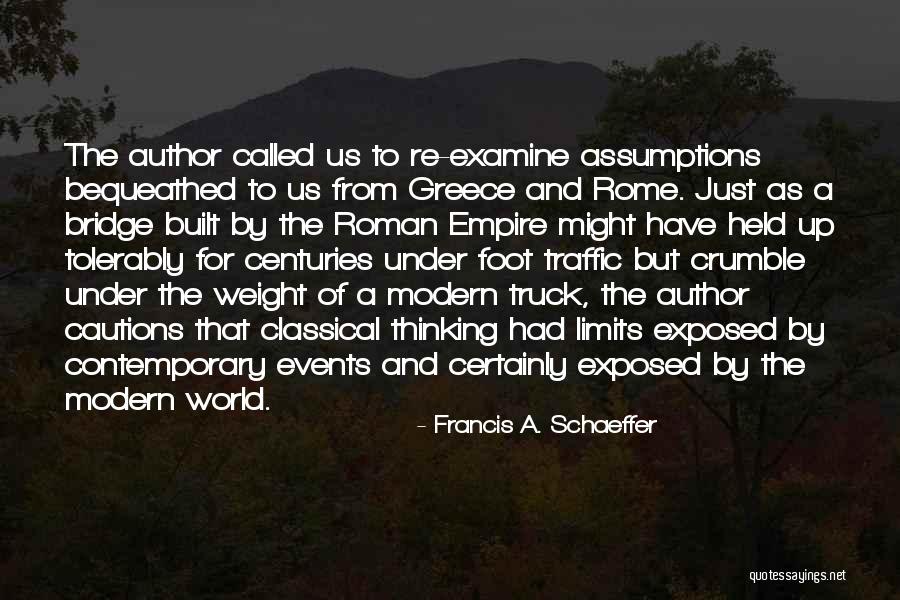 Rome Not Built In Quotes By Francis A. Schaeffer Rome Not Built In Quotes By Francis A. Schaeffer