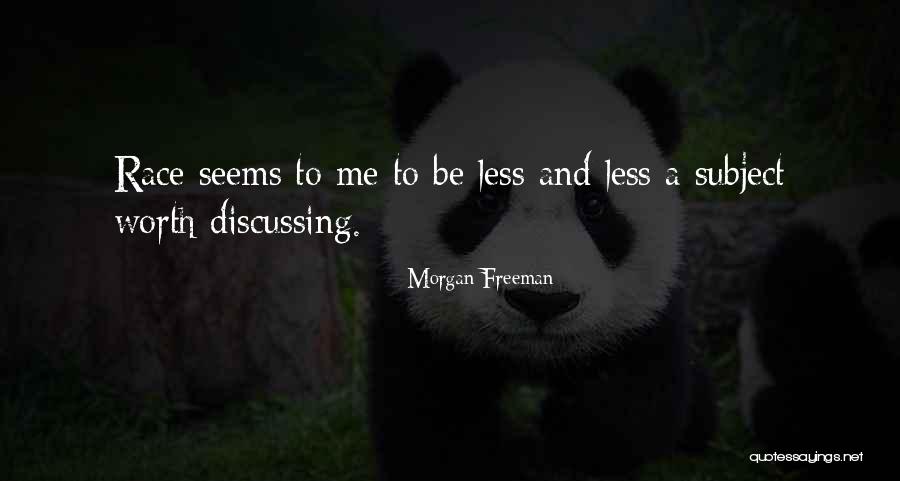 Romelle Theresa Quotes By Morgan Freeman