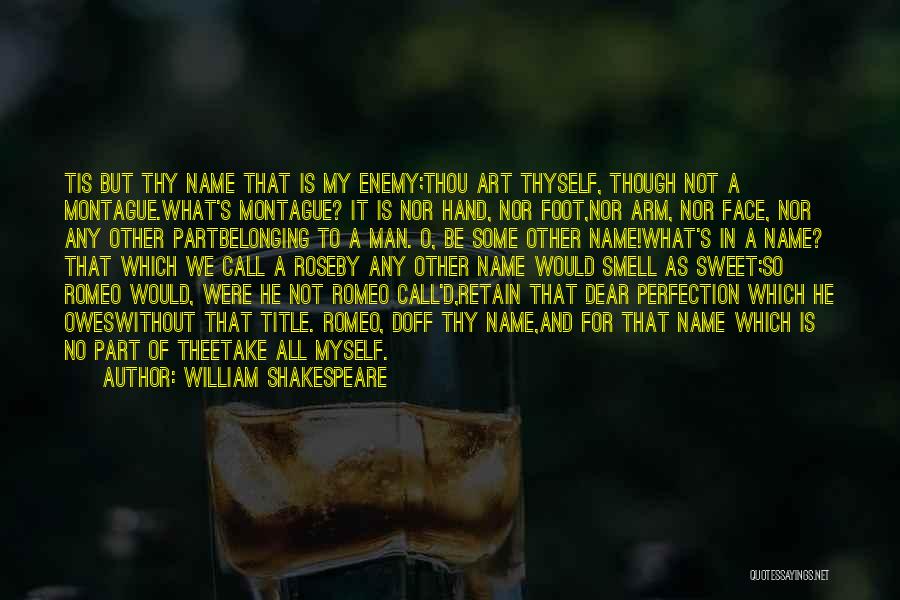 Romeo Montague Quotes By William Shakespeare