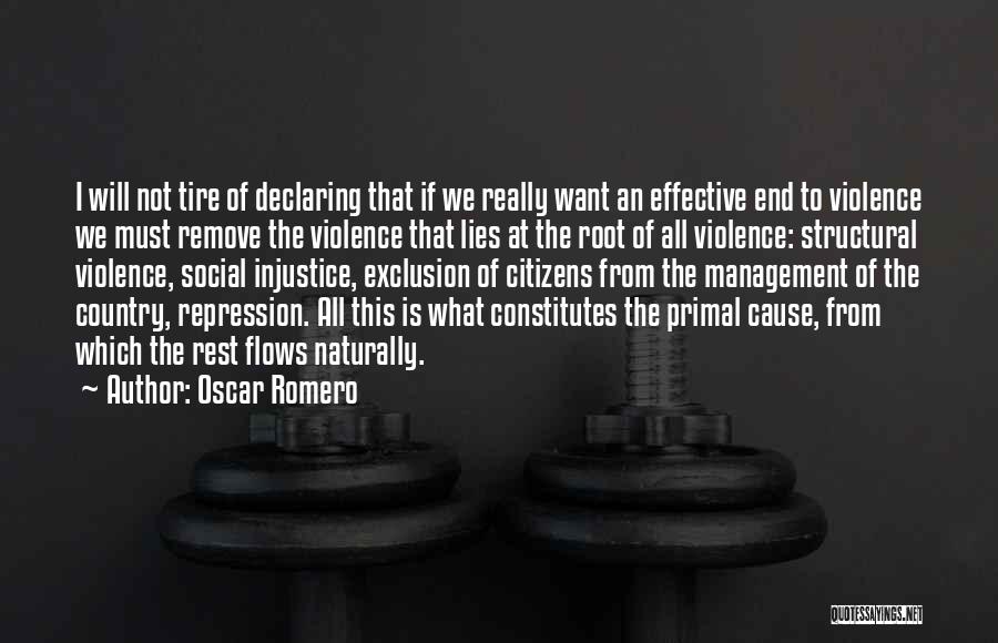 Romero Quotes By Oscar Romero