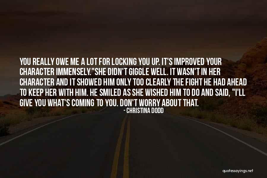 Romeros Polishing Quotes By Christina Dodd