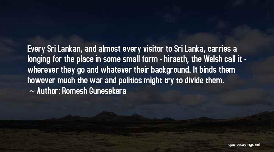 Romesh Gunesekera Quotes 1481152