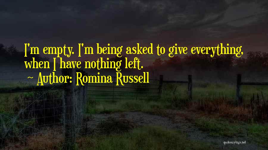 Romina Russell Quotes 1415100