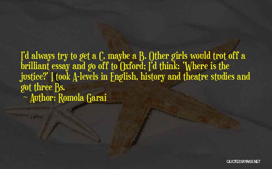 Romola Garai Quotes 1752735