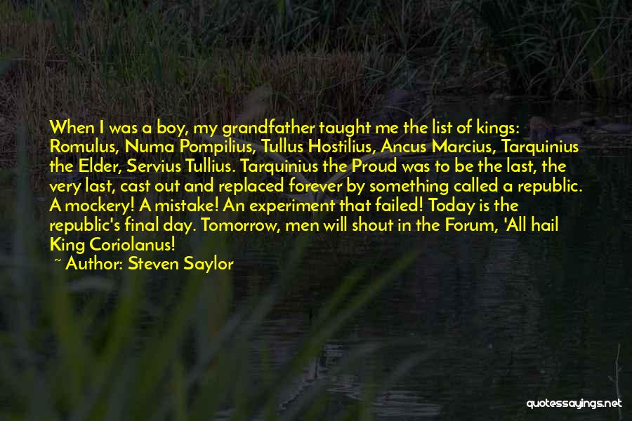 Romulus Quotes By Steven Saylor
