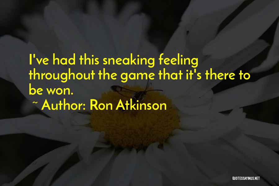 Ron Atkinson Quotes 108401