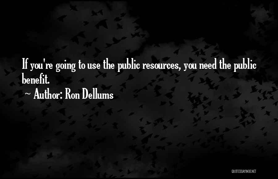 Ron Dellums Quotes 1374239