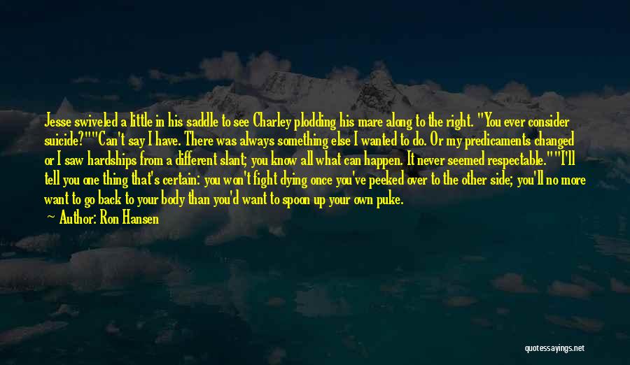 Ron Hansen Quotes 1589254 Ron Hansen Quotes 1589254