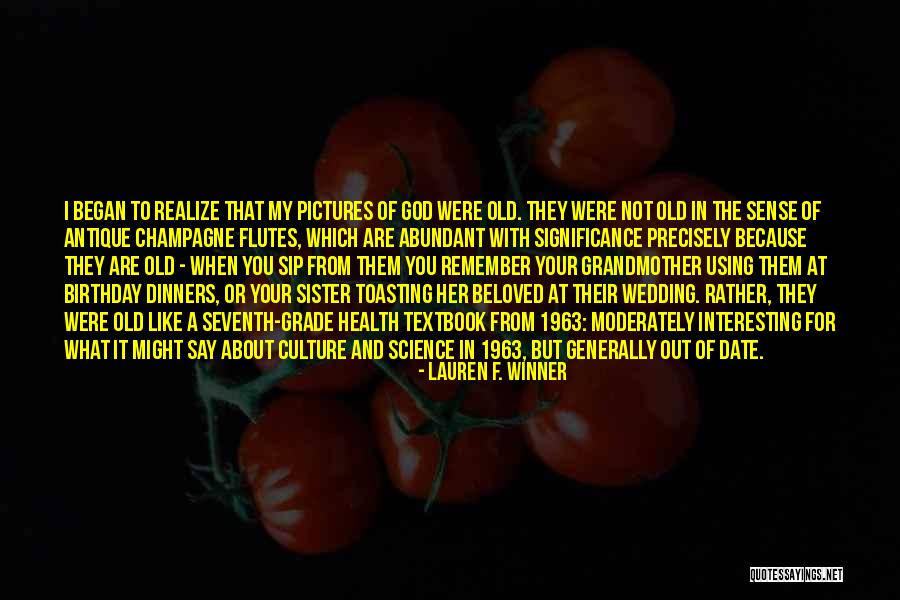 Ron Israel Quotes By Lauren F. Winner Ron Israel Quotes By Lauren F. Winner