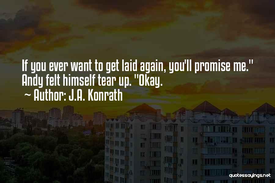 Ron Karr Quotes By J.A. Konrath