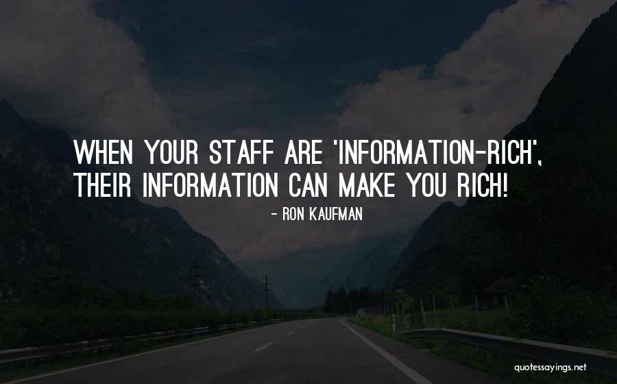 Ron Kaufman Quotes 860703 Ron Kaufman Quotes 860703