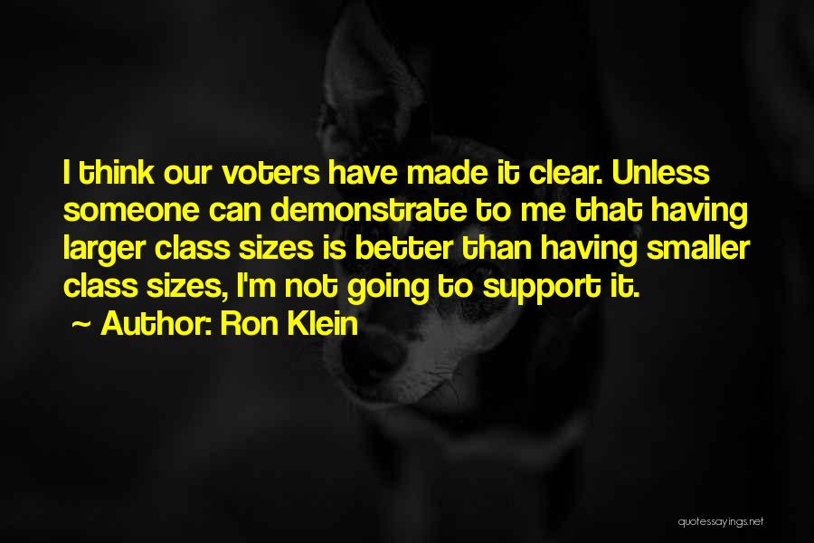 Ron Klein Quotes 1239767