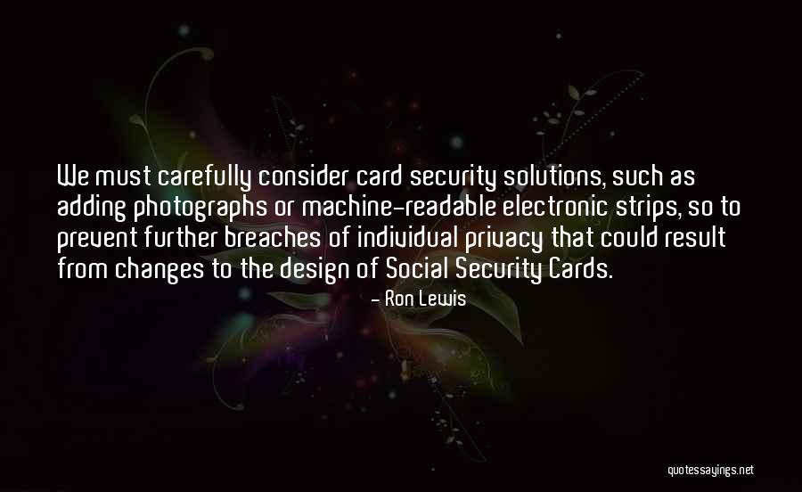 Ron Lewis Quotes 1328955