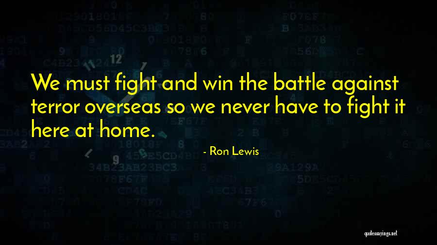 Ron Lewis Quotes 1838922