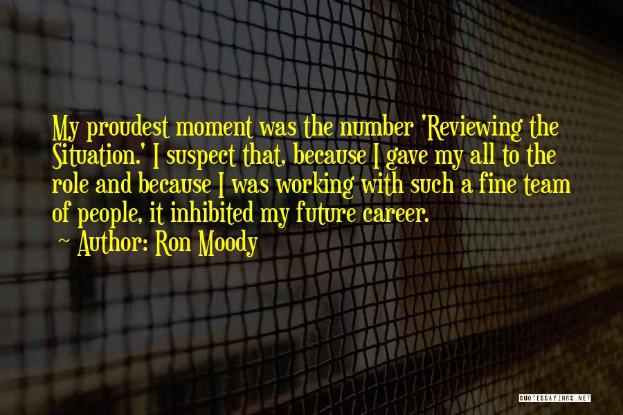 Ron Moody Quotes 1558334